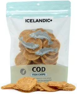 1ea 2.5 oz. Icelandic+ Cod Fish Chips - Treat